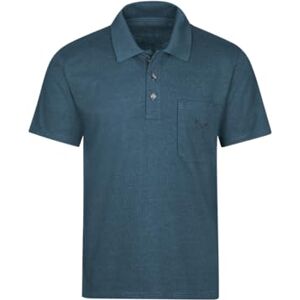 Trigema Herren voor heren single-jersey 637602 Poloshirt, Jeans-melange, 3XL EU Trigema Herren voor heren single-jersey 637602 Poloshirt, Jeans-melange, 3XL EU