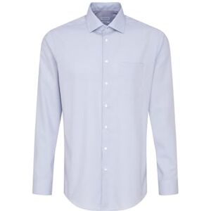 Seidensticker Herren Mens Regular Longsleeve Cotton Businesshemd, Hellblau(193660), 40 EU Seidensticker Herren Mens Regular Longsleeve Cotton Businesshemd, Hellblau(193660), 40 EU