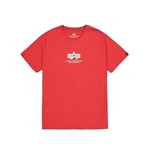 Alpha Herren Basic T Ml T-Shirt, Rot (Speed Red/White), L Alpha Herren Basic T Ml T-Shirt, Rot (Speed Red/White), L