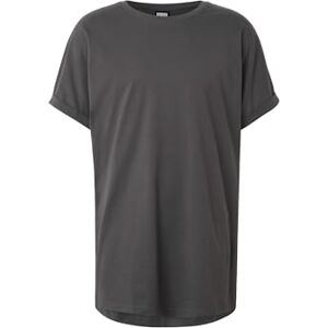 Urban Classics Herren Long Shaped Turnup Tee – Langes T-Shirt mit Umschlagärmeln, Loose Fit, 100% Baumwolle, Streetwear Basic Urban Classics Herren Long Shaped Turnup Tee – Langes T-Shirt mit Umschlagärmeln, Loose Fit, 100% Baumwolle, Streetwear Basic