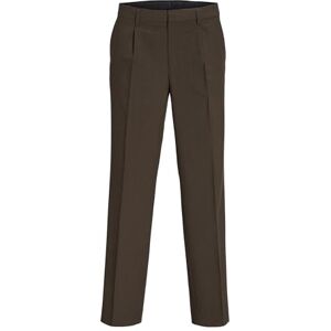JACK & JONES Herren Jprbushwick Harry Trouser Relaxed Fit Anzughose, Slate Black/Checks:Relaxed Fit, 52 EU JACK & JONES Herren Jprbushwick Harry Trouser Relaxed Fit Anzughose, Slate Black/Checks:Relaxed Fit, 52 EU