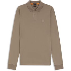 Boss Herren Passerby Slim-Fit Poloshirt aus Stretch-Baumwolle mit Logo-Aufnäher Open Green M Boss Herren Passerby Slim-Fit Poloshirt aus Stretch-Baumwolle mit Logo-Aufnäher Open Green M