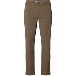 SELECTED HOMME Herren Slh175-slim New Miles Flex Pant Noos Chinohose, Morel, 34W / 32L EU SELECTED HOMME Herren Slh175-slim New Miles Flex Pant Noos Chinohose, Morel, 34W / 32L EU