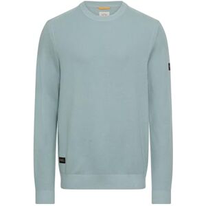camel active Herren Strickpullover mit Rundhalsausschnitt und feiner Struktur Wasserblau, Menswear-L camel active Herren Strickpullover mit Rundhalsausschnitt und feiner Struktur Wasserblau, Menswear-L