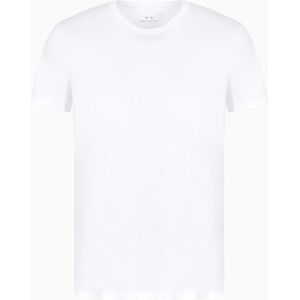 Giorgio Armani Herren Pima Small Logo T-Shirt, Weiß, S Giorgio Armani Herren Pima Small Logo T-Shirt, Weiß, S