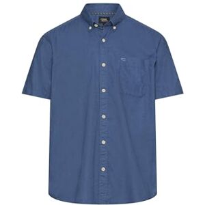 camel active Herren Kurzarmhemd aus Leinenmix Indigoblau, Menswear-XL camel active Herren Kurzarmhemd aus Leinenmix Indigoblau, Menswear-XL