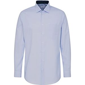 Seidensticker Herren Business-Hemd Regular Fit Bügelfrei- Kent-Kragen Langarm 100% Baumwolle Hellblau 40 Seidensticker Herren Business-Hemd Regular Fit Bügelfrei- Kent-Kragen Langarm 100% Baumwolle Hellblau 40