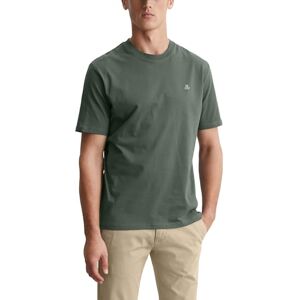 Marc O' Polo Marc OߴPolo Herren T-Shirt aus Bio-Baumwolle mit Rundhalsausschnitt, Grün (Mangrove), L Marc O' Polo Marc OߴPolo Herren T-Shirt aus Bio-Baumwolle mit Rundhalsausschnitt, Grün (Mangrove), L