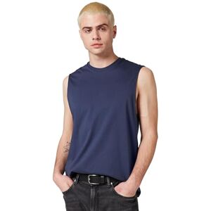 Calvin Herren Tank Top Badge Muscle aus Baumwolle, Blau (Blue Nights), 2XL Calvin Herren Tank Top Badge Muscle aus Baumwolle, Blau (Blue Nights), 2XL