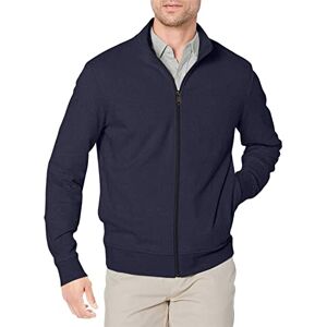 Amazon Essentials Herren Leichtes French-Terry-Sweatshirt mit durchgehendem Reißverschluss, Dunkles Marineblau, XS Amazon Essentials Herren Leichtes French-Terry-Sweatshirt mit durchgehendem Reißverschluss, Dunkles Marineblau, XS
