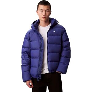 Calvin Herren Pufferjacke Nylon Zip Off mit Kapuze, Blau (Bellwether Blue), XXL Calvin Herren Pufferjacke Nylon Zip Off mit Kapuze, Blau (Bellwether Blue), XXL