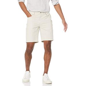 Amazon Essentials Herren Slim-Fit-Stretchshorts Mit 5 Taschen, 22,9cm Beininnenlänge, Stone, 36W Amazon Essentials Herren Slim-Fit-Stretchshorts Mit 5 Taschen, 22,9cm Beininnenlänge, Stone, 36W