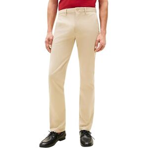 Tommy Hilfiger Herren Chino Hose Core Denton Essential Twill Straight Fit, Beige (Sandalwood), 31W/32L Tommy Hilfiger Herren Chino Hose Core Denton Essential Twill Straight Fit, Beige (Sandalwood), 31W/32L