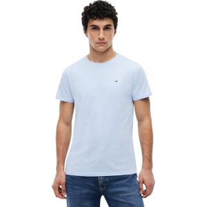 Tommy Jeans Herren T-Shirt Kurzarm TJM Original Slim Fit, Blau (Moonlight Iris), XS Tommy Jeans Herren T-Shirt Kurzarm TJM Original Slim Fit, Blau (Moonlight Iris), XS