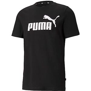 Puma Herren Ess logo te T shirt, Black, L EU Puma Herren Ess logo te T shirt, Black, L EU