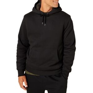 Amazon Essentials Herren Kapuzenpulli mit Sherpa-Futter, Schwarz, L Amazon Essentials Herren Kapuzenpulli mit Sherpa-Futter, Schwarz, L