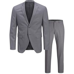 JACK & JONES Herren jprfranco Suit noos Anzug, Light Grey Melange, 52 EU JACK & JONES Herren jprfranco Suit noos Anzug, Light Grey Melange, 52 EU
