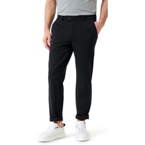 EUREX by Brax Herren Thilo Jersey Chino Hose, Black, 46W / 32L EUREX by Brax Herren Thilo Jersey Chino Hose, Black, 46W / 32L