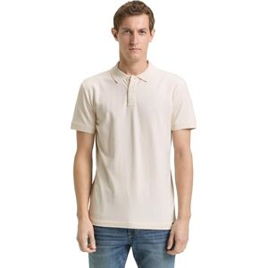 TOM TAILOR Herren 1048601 Poloshirt, 10348 Gardenia White, XL EU TOM TAILOR Herren 1048601 Poloshirt, 10348 Gardenia White, XL EU