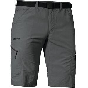 Schöffel Herren Shorts Silvaplana2, vielseitige Wanderhose mit separatem Gürtel, Outdoor Hose mit praktischen Taschen, Asphalt, 56 Schöffel Herren Shorts Silvaplana2, vielseitige Wanderhose mit separatem Gürtel, Outdoor Hose mit praktischen Taschen, Asphalt, 56