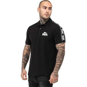 Lonsdale Herren Poloshirt Normale Passform Setter XL, Black/White Lonsdale Herren Poloshirt Normale Passform Setter XL, Black/White
