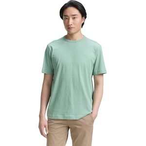 TOM TAILOR T-Shirt mit Logo-Print, Sky Captain Blue Stripy Inject, XXXL TOM TAILOR T-Shirt mit Logo-Print, Sky Captain Blue Stripy Inject, XXXL