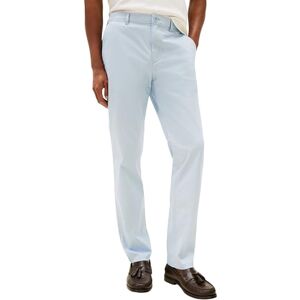 Tommy Hilfiger Herren Chino Hose Core Denton Essential Twill Straight Fit, Blau (Blue Cloud), 32W/30L Tommy Hilfiger Herren Chino Hose Core Denton Essential Twill Straight Fit, Blau (Blue Cloud), 32W/30L