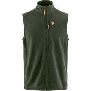 Fjällräven Herren Övik Lite Fleece Weste, Deep Forest, XXL Fjällräven Herren Övik Lite Fleece Weste, Deep Forest, XXL