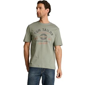 TOM TAILOR T-Shirt aus Baumwolle mit Logo-Print TOM TAILOR T-Shirt aus Baumwolle mit Logo-Print