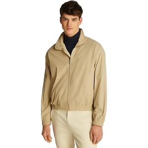 Tommy Jeans Herren Windbreaker Jacke Essential Stehkragen, Beige (Relic Tan), L Tommy Jeans Herren Windbreaker Jacke Essential Stehkragen, Beige (Relic Tan), L