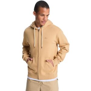 Quiksilver Salt Water Zip Hoodie Herren Fleecepullover Braun Quiksilver Salt Water Zip Hoodie Herren Fleecepullover Braun