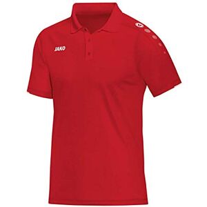 JAKO Herren Poloshirt Classico, Rot, S JAKO Herren Poloshirt Classico, Rot, S
