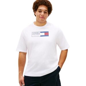 Tommy Hilfiger Herren Bt-Brand Love Text Box Tee-b Mw0mw44054 S/S T-Shirt, White (White), 5XL Tommy Hilfiger Herren Bt-Brand Love Text Box Tee-b Mw0mw44054 S/S T-Shirt, White (White), 5XL