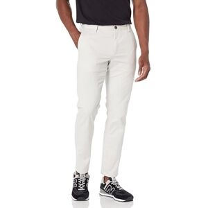 Amazon Essentials Men's Slim-Fit Wrinkle-Resistant Flat-Front Chino Pant, Silver, 31W x 32L Amazon Essentials Men's Slim-Fit Wrinkle-Resistant Flat-Front Chino Pant, Silver, 31W x 32L