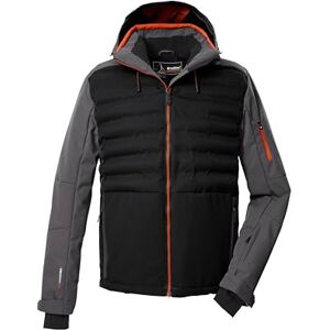Killtec Herren Hybridjacke/Steppjacke mit abzipbarer Kapuze und Schneefang KSW 72 MN SKI JCKT, schwarz, M, 43435-000 Killtec Herren Hybridjacke/Steppjacke mit abzipbarer Kapuze und Schneefang KSW 72 MN SKI JCKT, schwarz, M, 43435-000