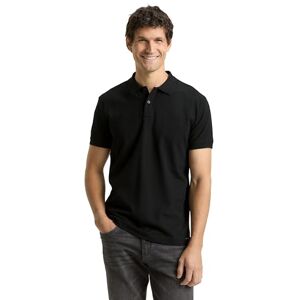 TOM TAILOR Herren 1048601 Poloshirt, 29999 Black, L EU TOM TAILOR Herren 1048601 Poloshirt, 29999 Black, L EU
