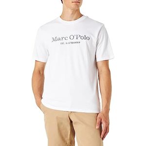 Marc O' Polo Marc OߴPolo Herren T-Shirt aus Bio-Baumwolle mit Rundhalsausschnitt, Weiß (White), M Marc O' Polo Marc OߴPolo Herren T-Shirt aus Bio-Baumwolle mit Rundhalsausschnitt, Weiß (White), M
