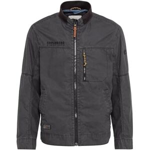 camel active Herren Leichter Blouson aus Baumwolle im Washed Look Schwarz, menswear-58 camel active Herren Leichter Blouson aus Baumwolle im Washed Look Schwarz, menswear-58