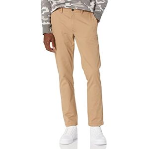Amazon Essentials Men's Skinny-Fit Broken-in Chino Pant Pants, -Dark Khaki, 34W x 32L Amazon Essentials Men's Skinny-Fit Broken-in Chino Pant Pants, -Dark Khaki, 34W x 32L
