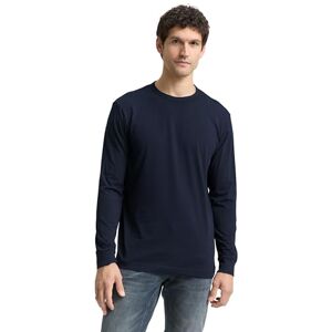 TOM TAILOR Herren 1048597 Longsleeve T-Shirt, 10668 Sky Captain Blue, M EU TOM TAILOR Herren 1048597 Longsleeve T-Shirt, 10668 Sky Captain Blue, M EU