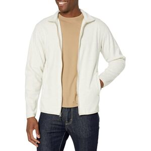 Amazon Essentials Herren Fleecejacke mit durchgehendem Reißverschluss (in Big und Tall erhältlich), Haferbeige Meliert, L Amazon Essentials Herren Fleecejacke mit durchgehendem Reißverschluss (in Big und Tall erhältlich), Haferbeige Meliert, L