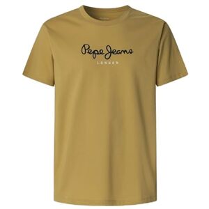 Pepe Jeans Herren Eggo N T-Shirt, Gelb (Cast Yellow), S Pepe Jeans Herren Eggo N T-Shirt, Gelb (Cast Yellow), S
