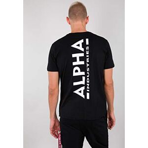 Alpha Backprint T T-Shirt für Herren Black Alpha Backprint T T-Shirt für Herren Black