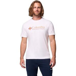 Columbia Herren CSC Basic Logo Short Sleeve T-Shirt White CSC Retro Logo S Columbia Herren CSC Basic Logo Short Sleeve T-Shirt White CSC Retro Logo S