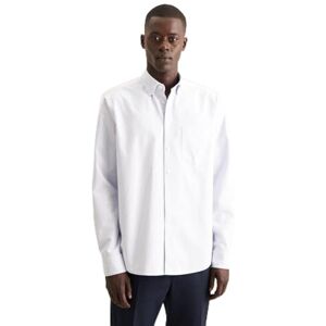 Seidensticker Herren Regular Fit Langarm Casual Hemd, Blau, 42 Seidensticker Herren Regular Fit Langarm Casual Hemd, Blau, 42