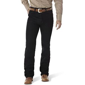 Wrangler Herren Cowboy Cut Slim Fit Stretch Boot Cut Jeans Schwarz 36W / 32L Wrangler Herren Cowboy Cut Slim Fit Stretch Boot Cut Jeans Schwarz 36W / 32L