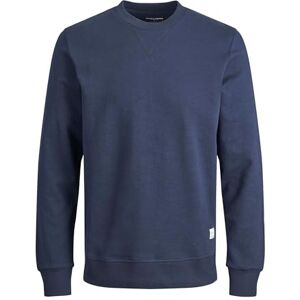 JACK & JONES Herren Jjebasic Crew Neck Noos Ps Sweatshirt, Navy Blazer, 5XL EU JACK & JONES Herren Jjebasic Crew Neck Noos Ps Sweatshirt, Navy Blazer, 5XL EU