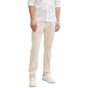 TOM TAILOR Herren Chinohose Tapered Chino Mid Waist Tapered Fit, Größe:34W / 34L, Farbe:1045054-10336-light Cashew beige TOM TAILOR Herren Chinohose Tapered Chino Mid Waist Tapered Fit, Größe:34W / 34L, Farbe:1045054-10336-light Cashew beige