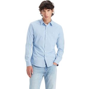 Levi's Herren Hemd Battery Housemark mit Logo, Slim Fit, Blau (Soft Chambray Blue), M Levi's Herren Hemd Battery Housemark mit Logo, Slim Fit, Blau (Soft Chambray Blue), M