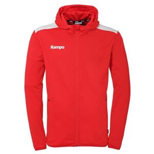 Kempa Herren Emotion 27 Kapuzenjacke Sport-Jacke, Rot/Weiß, L EU Kempa Herren Emotion 27 Kapuzenjacke Sport-Jacke, Rot/Weiß, L EU